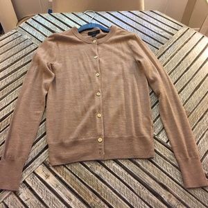 J Crew Cardigan Camel XXS